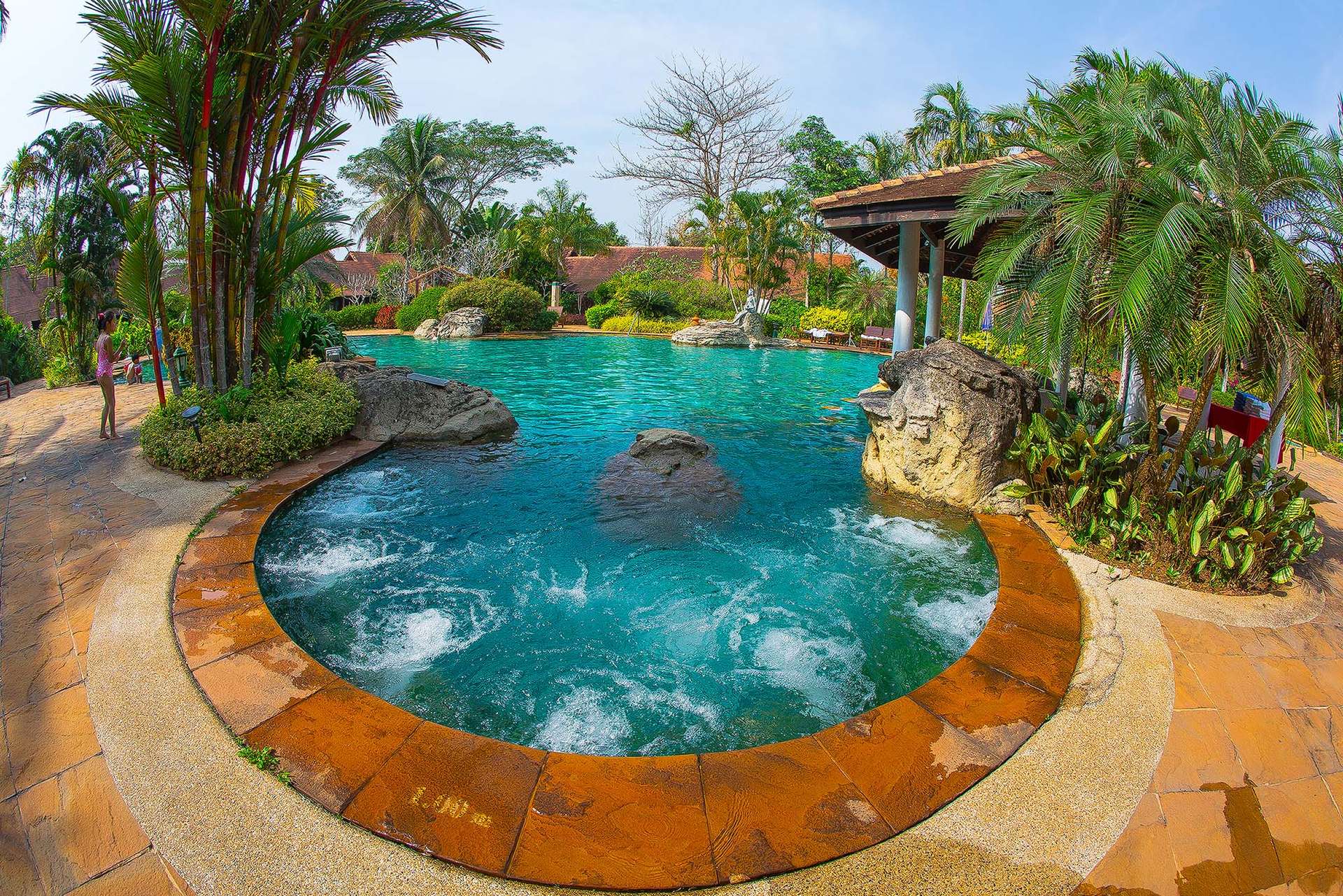 Pool cabanas